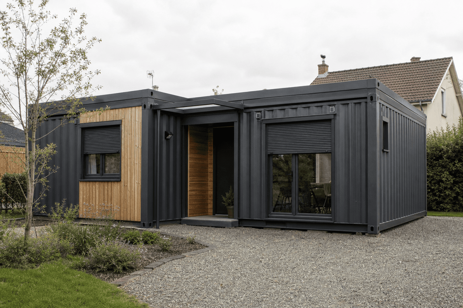 Maison Maison container — architecture française
