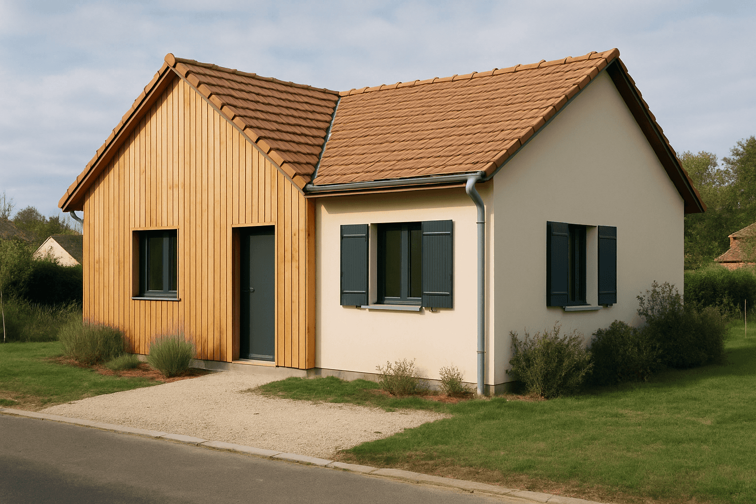 Maison Maison à ossature bois