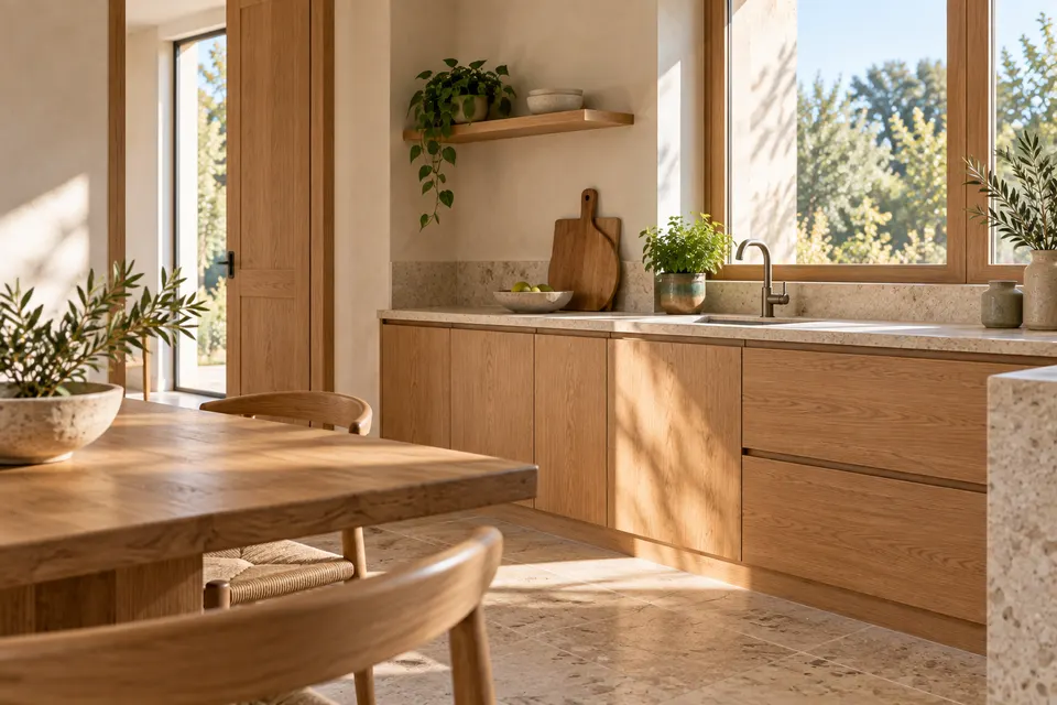 Pièce de maison avec revêtements en cours de pose pour le dossier « Concevoir chaque pièce »