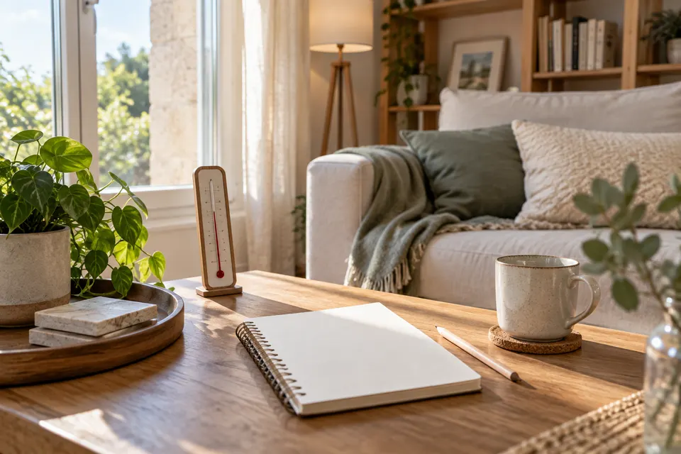 Carnet d’observation dans une maison récemment habitée